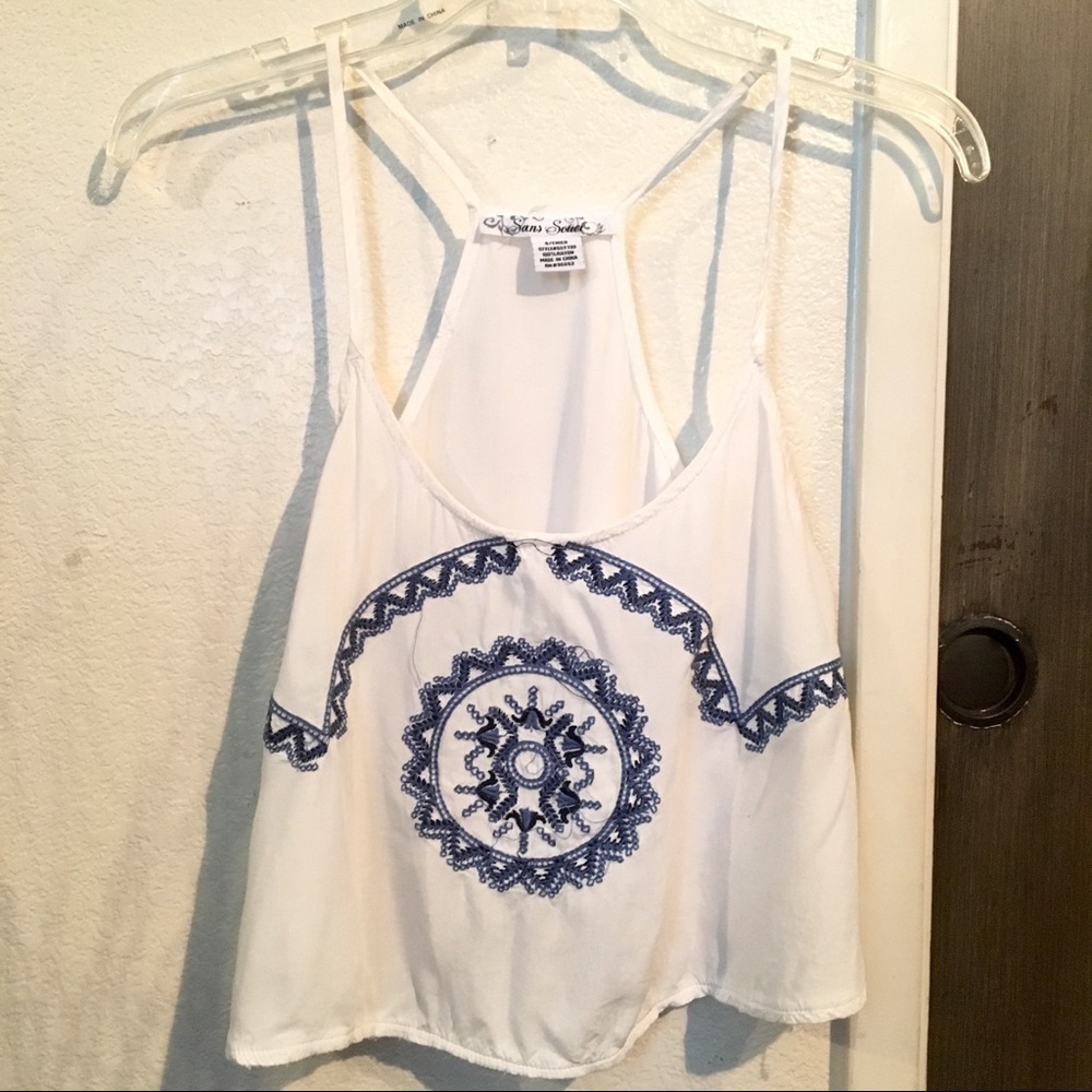 Super cute cropped top